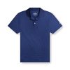Men's Performance Stretch Short Sleeve Solid Polo Shirt