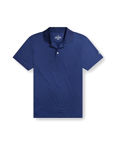 Men's Performance Stretch Short Sleeve Solid Polo Shirt