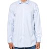 Brooks Brothers Men's Stretch Supima Cotton Non-Iron Twill English Collar Long Sleeve Dress Shirt