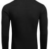 Mens Ribbed Turtleneck Shirts Lightweight Long Sleeve Thermal Undershirts Pullover Casual Sweater S-XXL