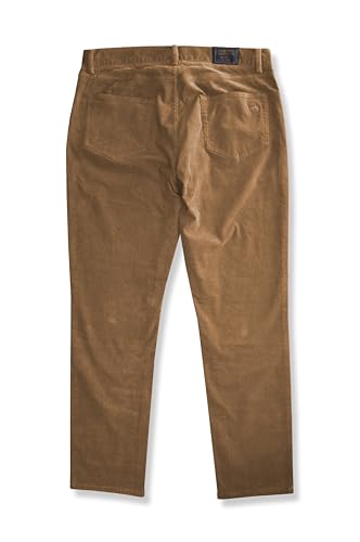 Mens Slim Fit Five Pocket Mini Corduroy Pants,