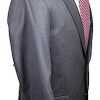 Estrato Regent Solid Charcoal Suit Size 41 Long