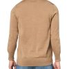 Men's Merino Wool Half-Zip Long Sleeve Sweater