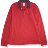 Mens Classic Fit Contrast Collar Quarter Zip Cotton Sweatshirt,