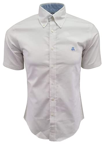 Men's Regular Fit Short Sleeve Button Down Shirt