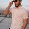 Mens Button Down Shirts Short Sleeve Casual Shirt Summer Untucked Dress Shirts