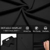 Mens Casual Button Down Shirts Short Sleeve Wrinkle Free Shirt Untucked Summer Stretch Dress Shirt