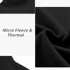 Men's Turtleneck Long Sleeve Turtle Neck Shirts Basic Lightweight Undershirt Thermal Pullover Sweater S-XXL