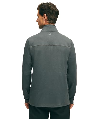 Men's Performance Stretch Long Sleeve Golf Half-Zip Sweater