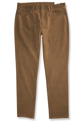 Mens Slim Fit Five Pocket Mini Corduroy Pants,