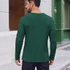 Thermal Shirts for Men Long Sleeve T Shirt Casual Basic Shirts Stretch Crew Neck Undershirts