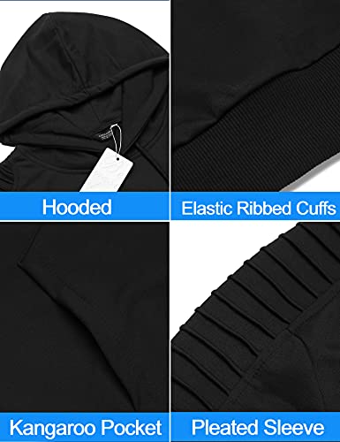 Men's Tracksuit 2 Piece Hoodie Sweatsuit Sets Casual Jogging Athletic Suits