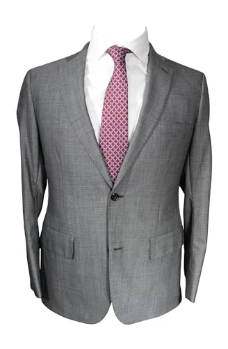 "Own Make Luxury Line Gray Birdseye Suit Size 40 Reg