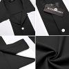 Men's Vintage Bowling Shirt Short Sleeve Button Down Summer Cuba Beach Shirts