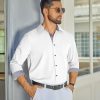 Men's Dress Shirt Wrinkle Free Regular Fit Stretch Long Sleeve Button Down Shirts
