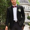 418Cye1M5FL.jpg Men's Floral Tuxedo Jacket Paisley Shawl Lapel Stylish Suit Blazer Jacket for Wedding, Dinner, Party, Prom