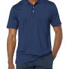 Men's Performance Stretch Short Sleeve Solid Polo Shirt