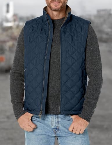 Men's Diamond Quilted Vest