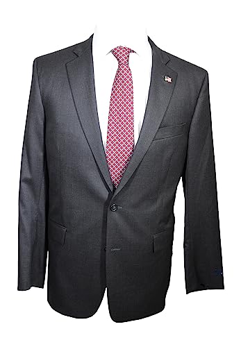 Estrato Regent Solid Charcoal Suit Size 41 Long