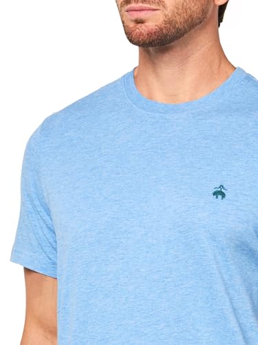 Men's Supima Cotton Crewneck Logo Short Sleeve T-Shirt