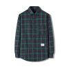 Plaid Shirt for Men Long Sleeve Flannel Loose Fit Sweatshirts Coat Lapel Button Down Business Shirts Warm Winter Shirts