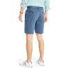 Men's Classic Fit Flat Front Stretch Solid Chino 8.5" Deck Shorts