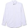 Performance Series Stretch Polo Button-Down Collar, Checked Sport Shirt, Pinkwp