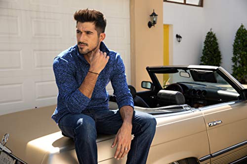 Men Casual Knit Pullover Sweatshirt Slim Fit Thermal Fashion Sweater