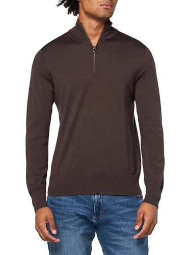 Men's Merino Wool Half-Zip Sweater