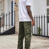 Men's Casual Cargo Pants Cotton Drawstring Athletic Jogger Sweatpants