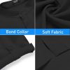 Men's 2 Pieces Linen Set Henley Shirt Short Sleeve and Shorts Summer Beach Yoga Matching Outfits
