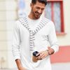 41SbKzYexaL.jpg COOFANDY Mens Long Sleeve Tee Shirts Stretch Crew Neck Thermal Shirts Casual T Shirts for Men