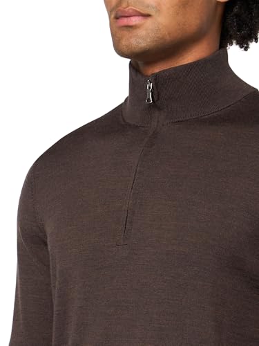 Men's Merino Wool Half-Zip Sweater