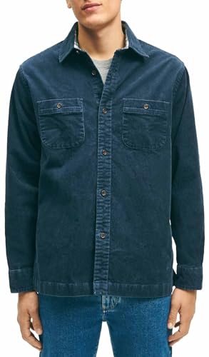 Men's Medium Wale Corduroy Shirt Jacket
