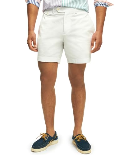 Men's Stretch Supima Cotton Poplin Chino 7 Inch Inseam Shorts