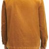 Men's Medium Wale Corduroy Shirt Jacket, Brown, Small