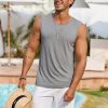 41ZdZJyLAUL.jpg COOFANDY Mens Casual Tank Tops Moisture Wicking Muscle Sleeveless Shirts Soft Bamboo Viscose Tank Shirt 2 Pack