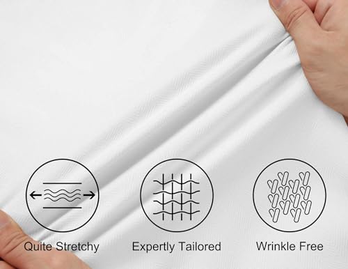Mens Long Sleeve Button Down Shirts Wrinkle Free Untucked Shirts Casual Dress Shirt for Men