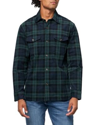 Men's Blackwatch Corduroy Shirt Jacket