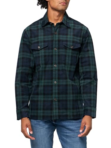 Men's Blackwatch Corduroy Shirt Jacket