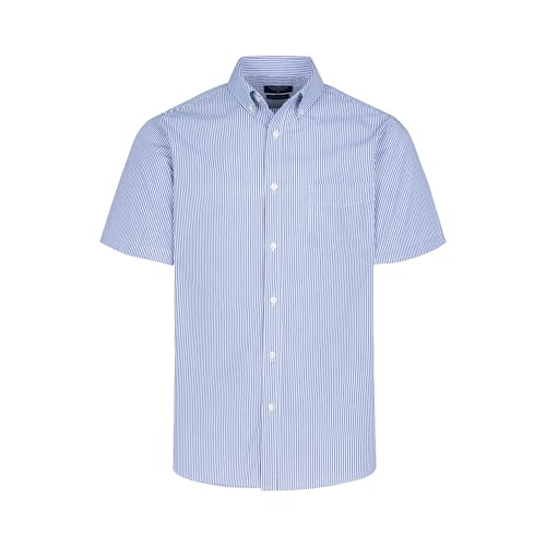 41fTIO8RUYL.jpg Wrinkle Free Dress Shirts for Men Regular Fit Short Sleeve Button Down Shirts Business Casual Shirts