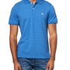Men's Cotton Pique Stretch Logo Short Sleeve Polo Shirt