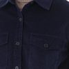 Men'S Corduroy Shirt Jacket Long Sleeve Shirts Button Down Shacket Casual Vintage