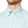 Men's Irish Linen Short-Sleeve Sport Shirt