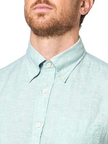 Men's Irish Linen Short-Sleeve Sport Shirt