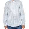 Men's Non-Iron Button Down Stretch Twill Long Sleeve Sport Shirt