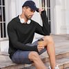 Mens UPF 50+ Hoodie Shirts Long Sleeve Rash Guard Sun Protection Fishing Shirts Lightweight Quick Dry Hoodies