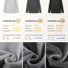 Mens Thermal Turtleneck Underwear Top Fleece Long Sleeve Shirt Base Layer Undershirt Lightweight Midweight M122/M124