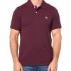 Men's Cotton Pique Stretch Logo Short Sleeve Polo Shirt