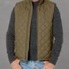 Men's Diamond Quilted Vest